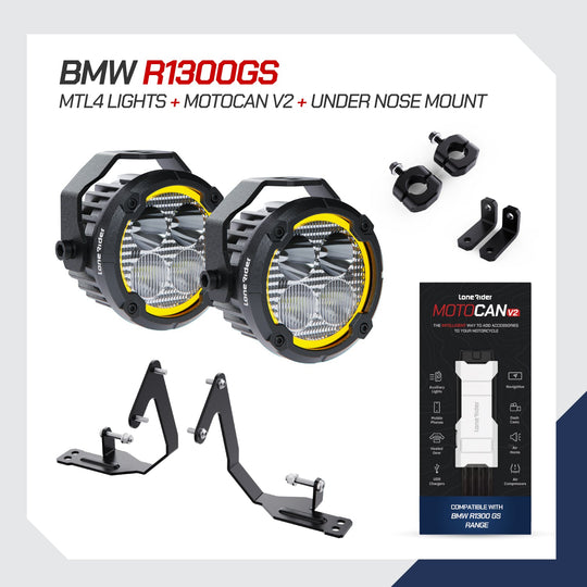 MTL4 Motorcycle Lights  – The World’s Smartest Motorcycle Auxiliary Lighting System
