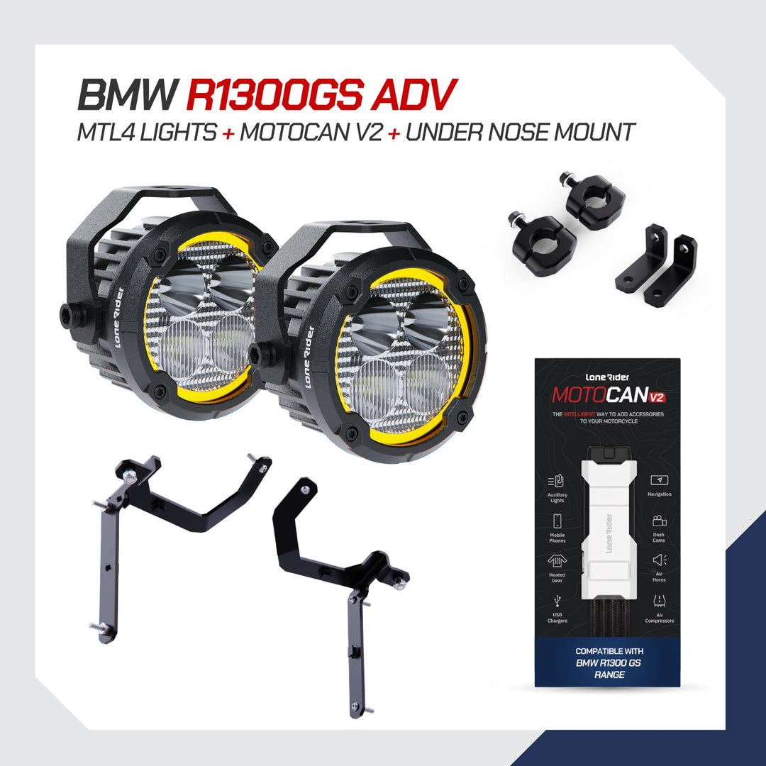 MTL4 Motorcycle Lights  – The World’s Smartest Motorcycle Auxiliary Lighting System