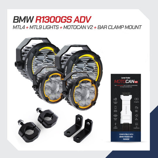 MTL4 Motorcycle Lights  – The World’s Smartest Motorcycle Auxiliary Lighting System