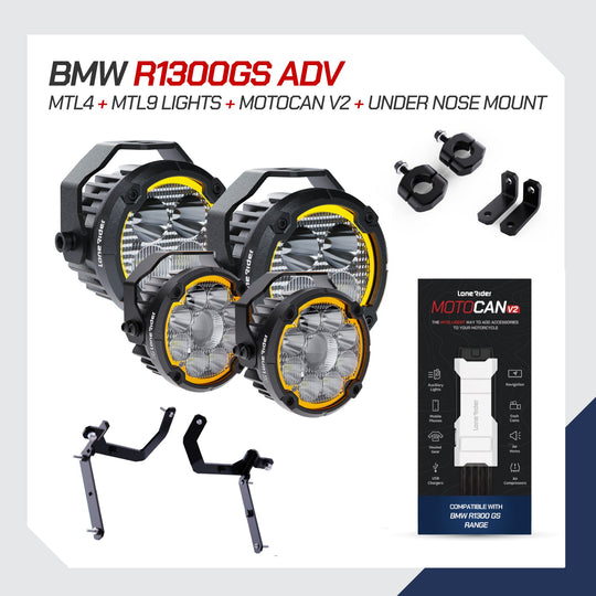 MTL4 Motorcycle Lights  – The World’s Smartest Motorcycle Auxiliary Lighting System