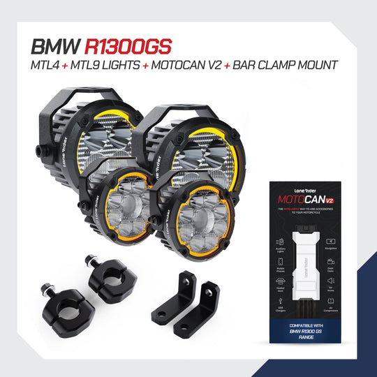 MTL4 Motorcycle Lights  – The World’s Smartest Motorcycle Auxiliary Lighting System