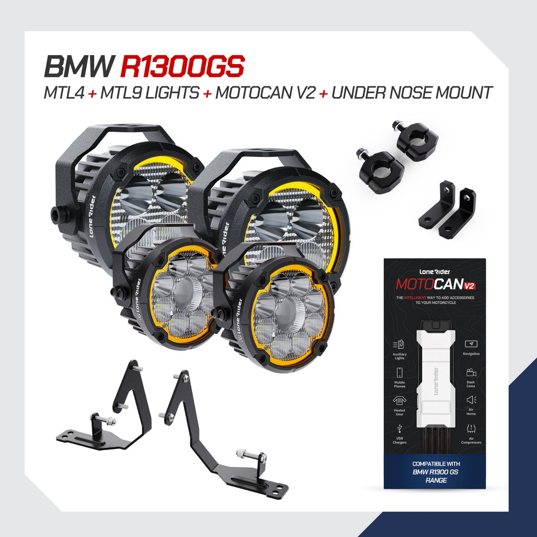 MTL4 Motorcycle Lights  – The World’s Smartest Motorcycle Auxiliary Lighting System