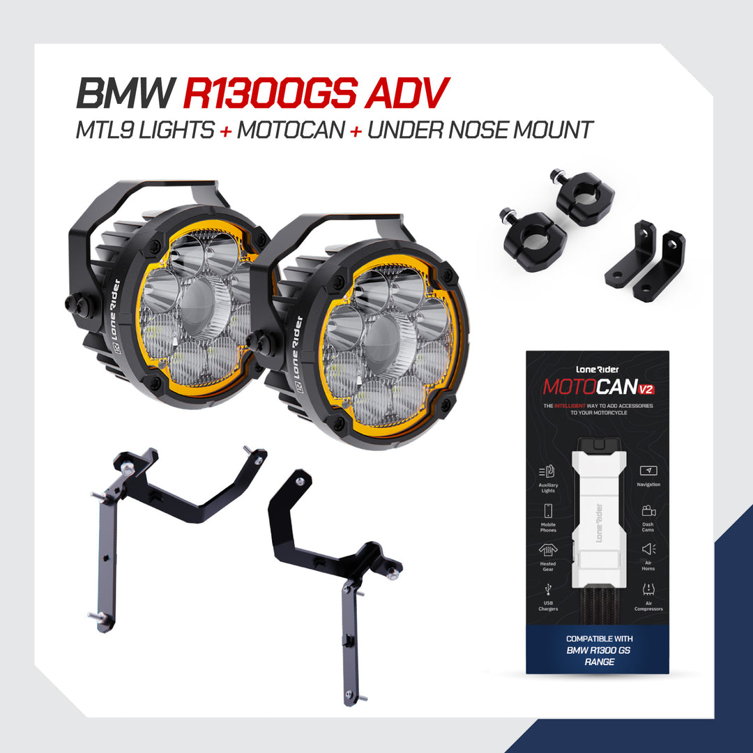 MTL9 Motorcycle Lights  – The World’s Smartest Motorcycle Auxiliary Lighting System