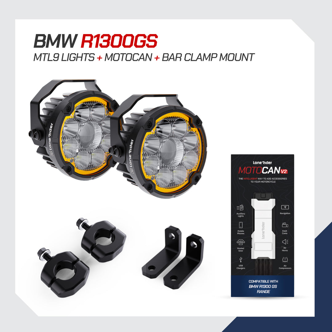 MTL9 Motorcycle Lights  – The World’s Smartest Motorcycle Auxiliary Lighting System