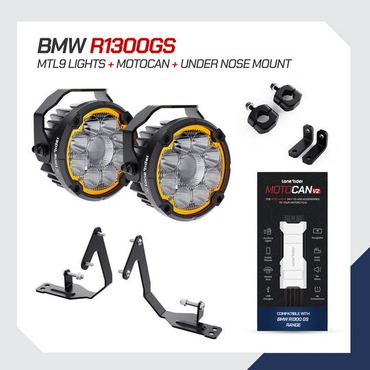 MTL9 Motorcycle Lights  – The World’s Smartest Motorcycle Auxiliary Lighting System