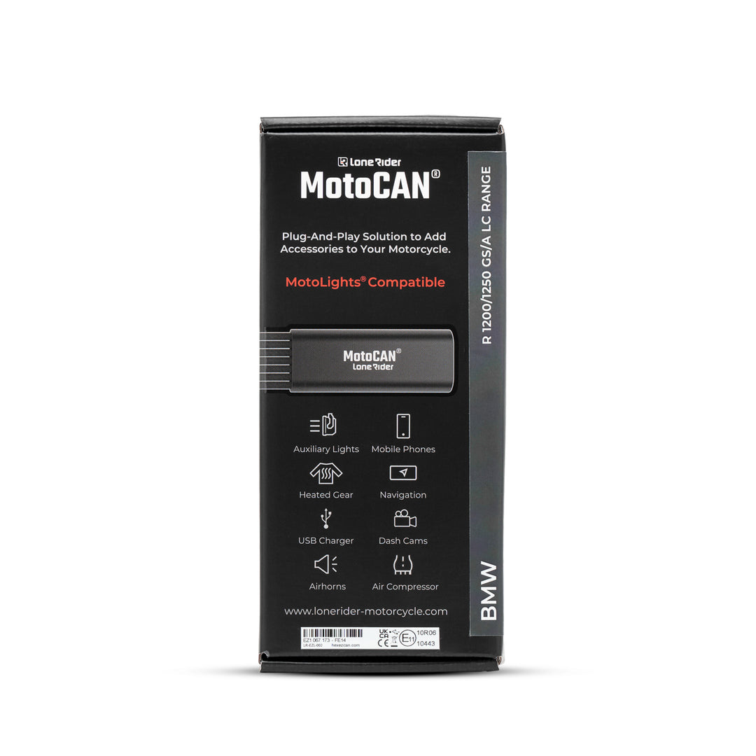 MotoCAN® – Motorcycle Accessories Manager